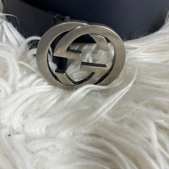 NEW NAVY BLUE GUCCI BELT